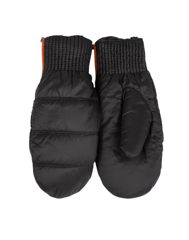 Moteriškos Juodos Šiltos Kumštinės KM30 2