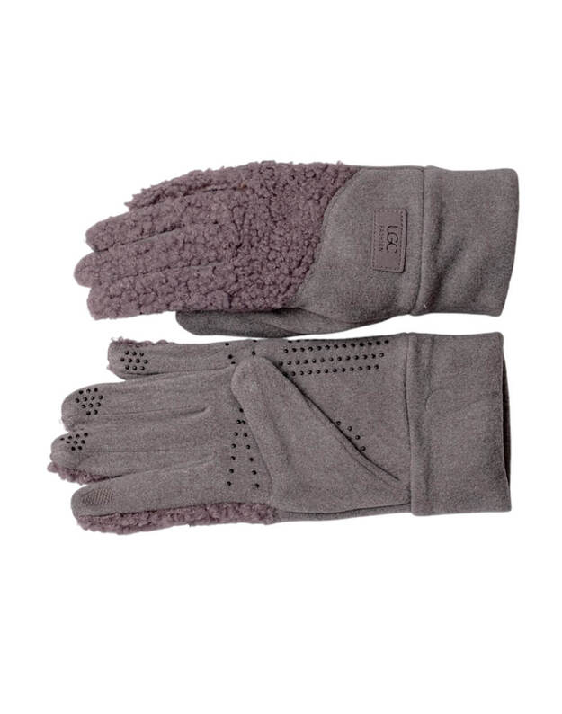 Moteriškos Pilkos Pirštinės Su Pašiltinimu Liečiamam Ekranui MB343 1