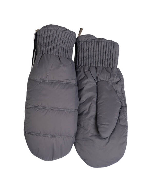 Moteriškos Pilkos Šiltos Kumštinės KM31 1