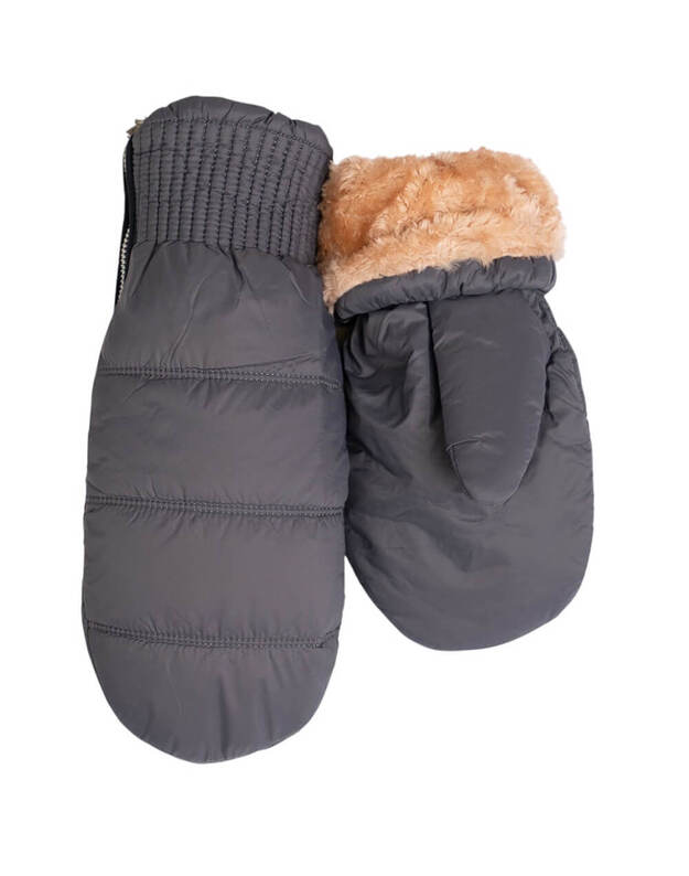 Moteriškos Pilkos Šiltos Kumštinės KM31 2