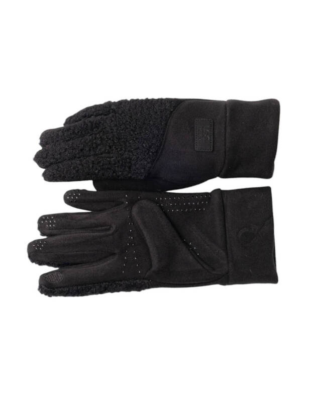 Moteriškos Juodos Pirštinės Su Pašiltinimu Liečiamam Ekranui MB344 1