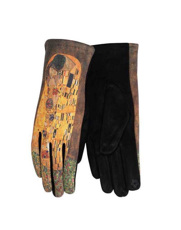 Moteriškos Margos Pirštinės Su Pašiltinimu Liečiamam Ekranui MB285