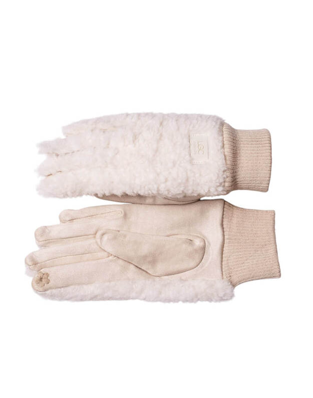 Moteriškos Baltos Pirštinės Su Pašiltinimu Liečiamam Ekranui MB330 1