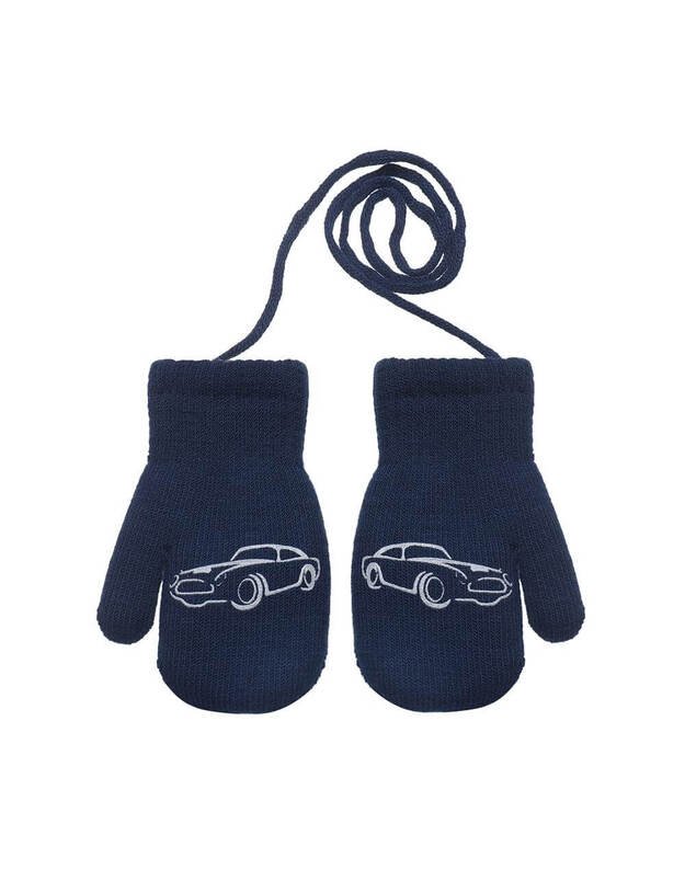 Vaikiškos Dvigubos Kumštinės Pirštinės 14 cm VDK48 4