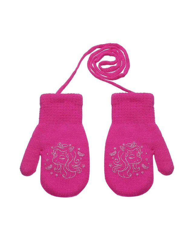 Vaikiškos Dvigubos Kumštinės Pirštinės 14 cm VDK49 2