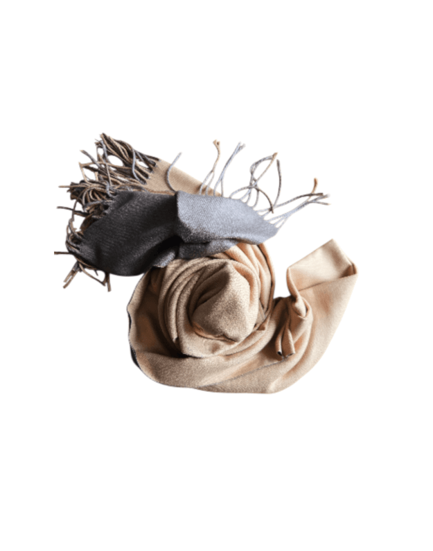 Dviejų pusių kašmyro šalikas KA197