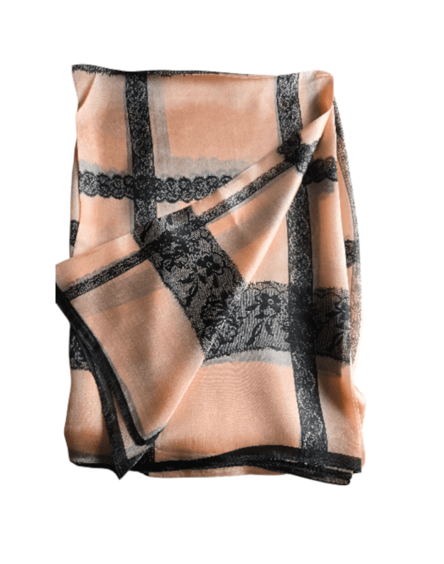 Natūralaus šilko moteriška skarelė SIL032 1